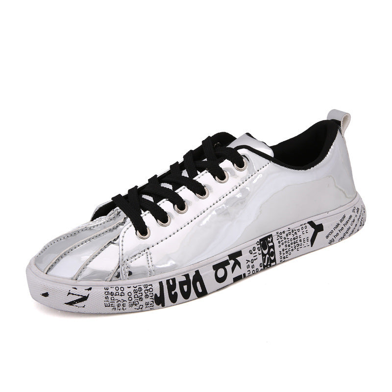 Unisex Casual Sneakers PU Upper Flat Heel Shoes Everyday