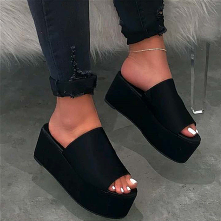 Hot Summer Women Sandals Wedges Platform High Heels Shoes