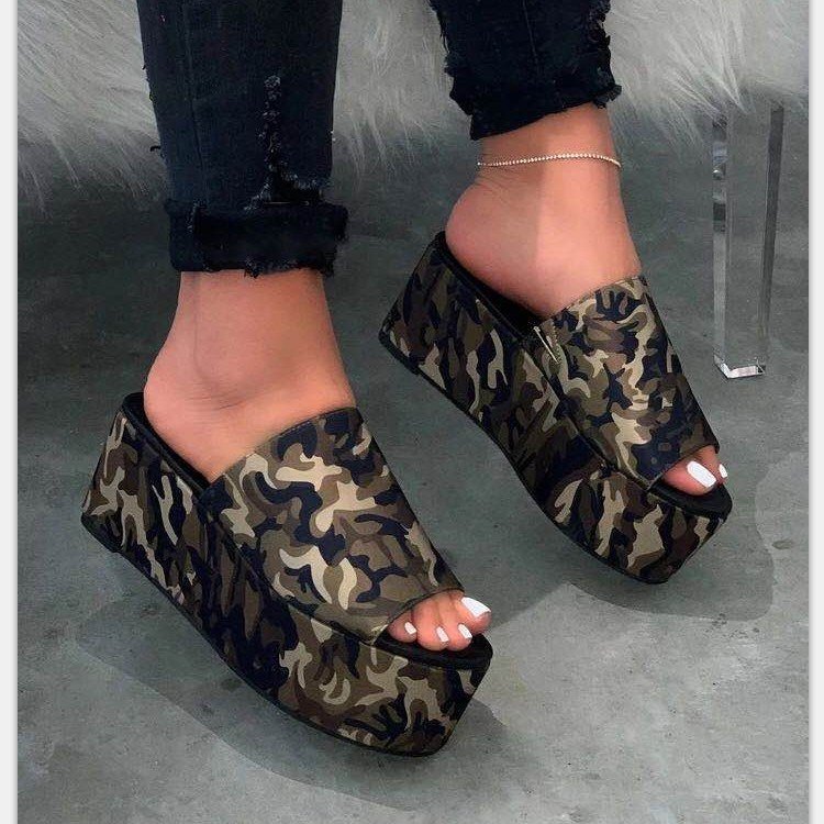 Hot Summer Women Sandals Wedges Platform High Heels Shoes