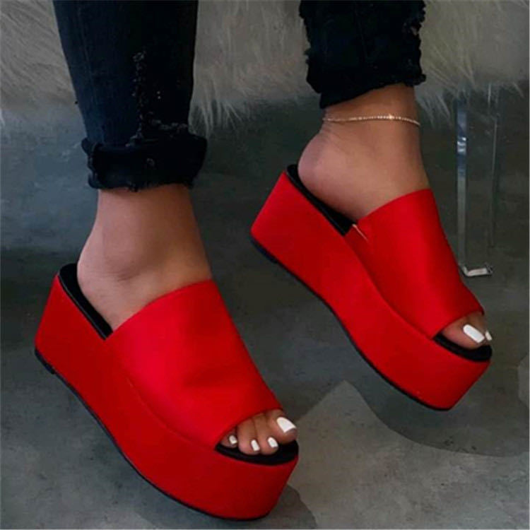 Hot Summer Women Sandals Wedges Platform High Heels Shoes