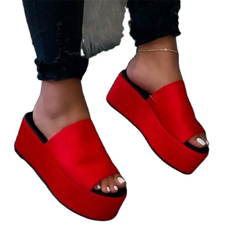 Hot Summer Women Sandals Wedges Platform High Heels Shoes