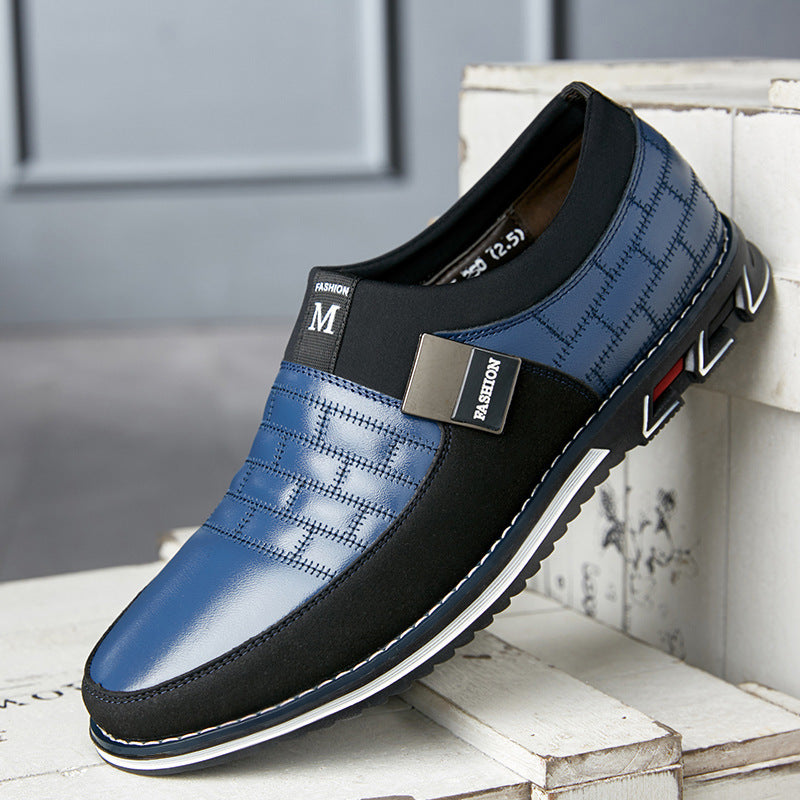 Men's Large Size Leather Shoes Casual New Style Footwear
