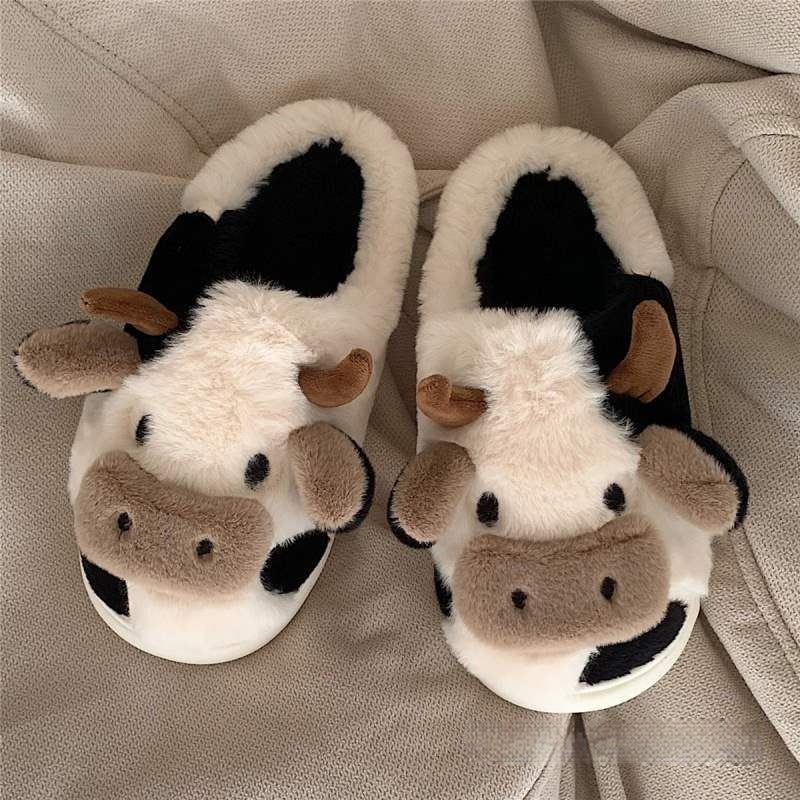 Cotton Slippers Women Cute Indoor Platform Slippers