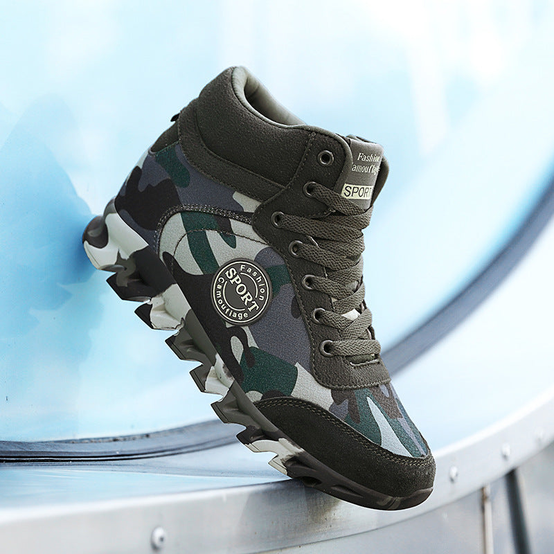 Womens Casual Camouflage Sneakers Canvas Lightweight Shoes
