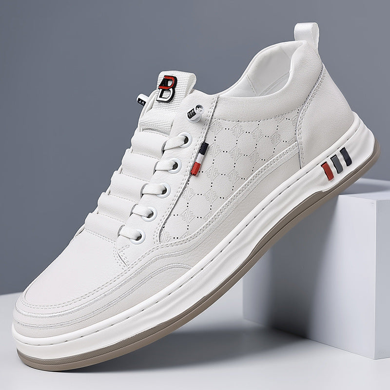 Mens Thin Breathable Lightweight Casual Skateboard Shoes