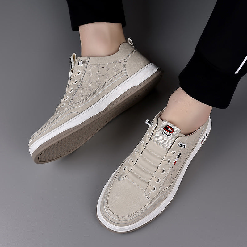 Mens Thin Breathable Lightweight Casual Skateboard Shoes