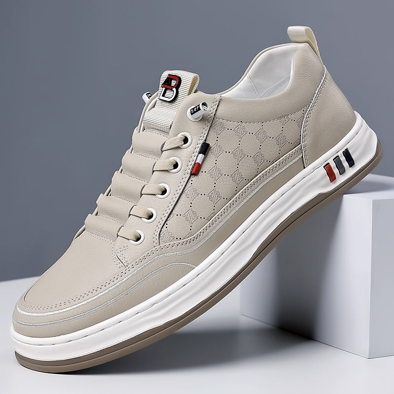 Mens Thin Breathable Lightweight Casual Skateboard Shoes