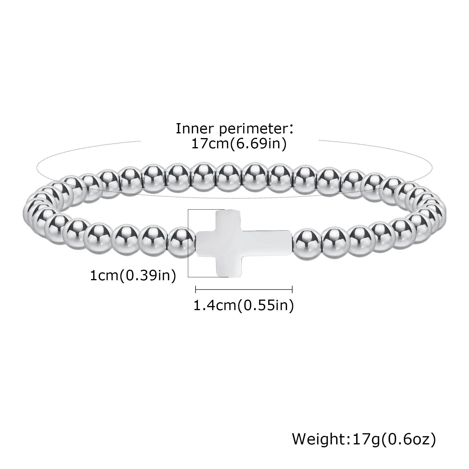 Beaded Gold Bracelet Simple Women's Jewelry