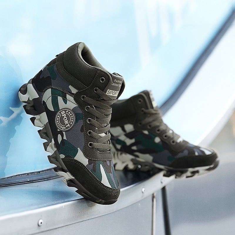 Womens Casual Camouflage Sneakers Canvas Lightweight Shoes