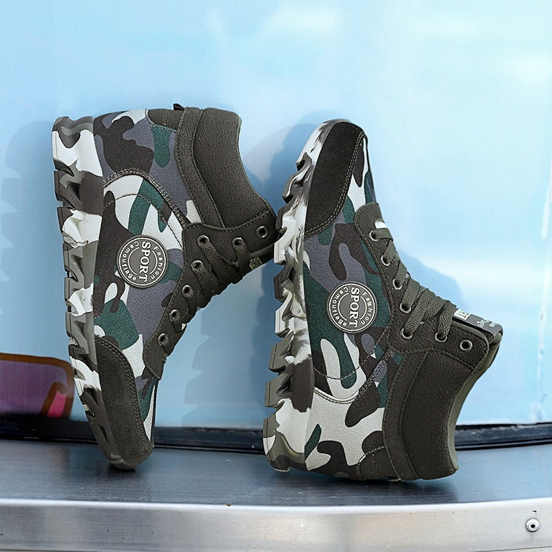 Womens Casual Camouflage Sneakers Canvas Lightweight Shoes