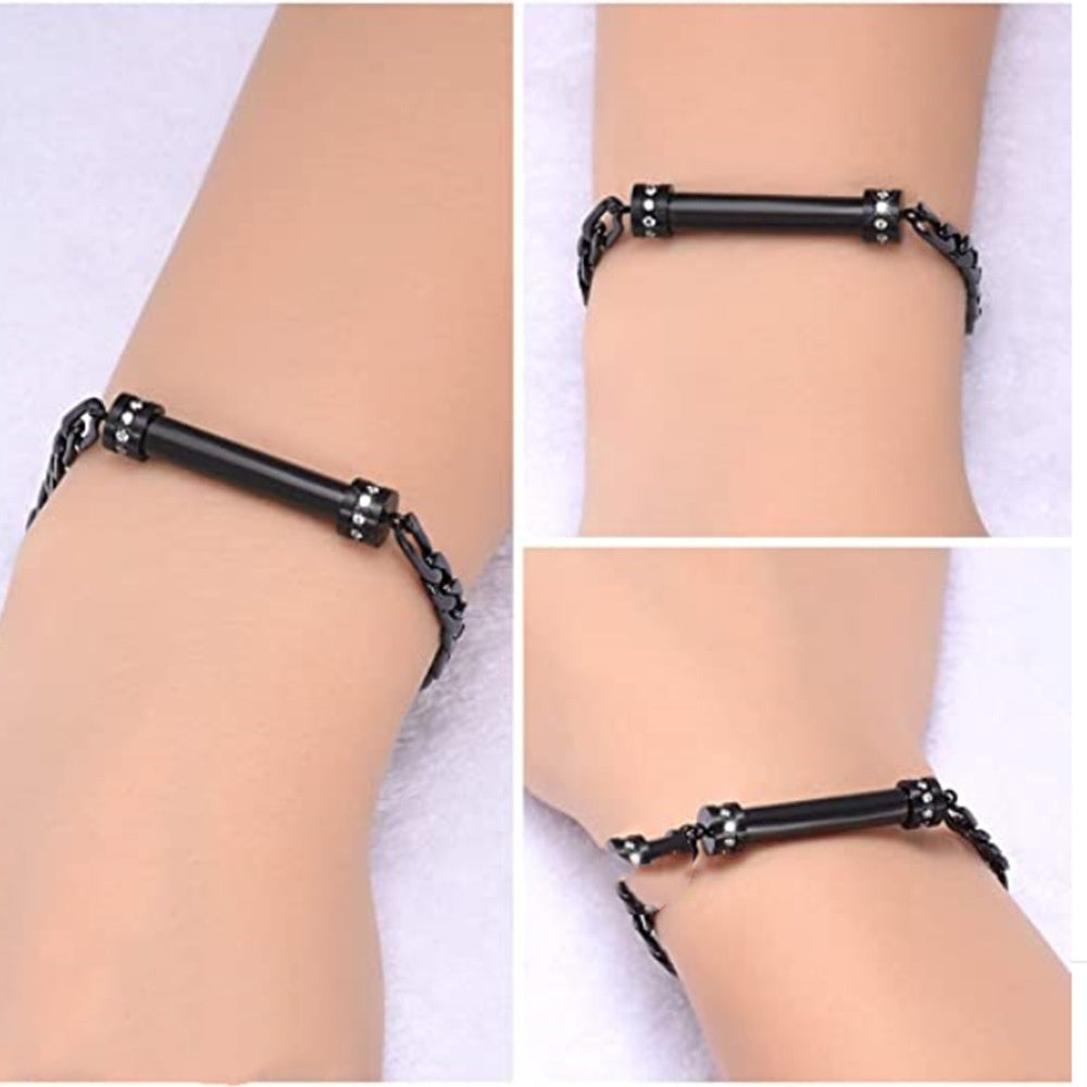 European And American Stainless Steel Bracelet To Commemorate Loved Ones