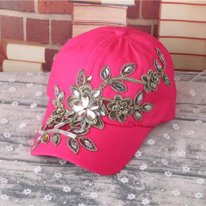 European And American Style Casual All-match Gold Silk Flower Cowboy Hat