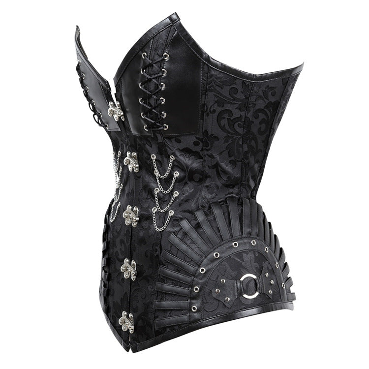 Women'S Palace Gothic Steel Skeleton Bodysuit