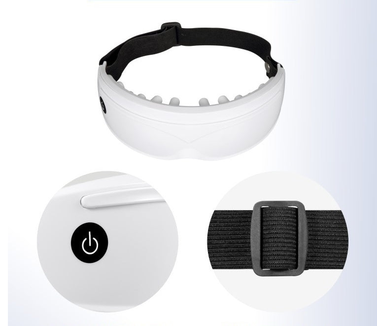 Eye Massager With Adjustable Waterproof Headband