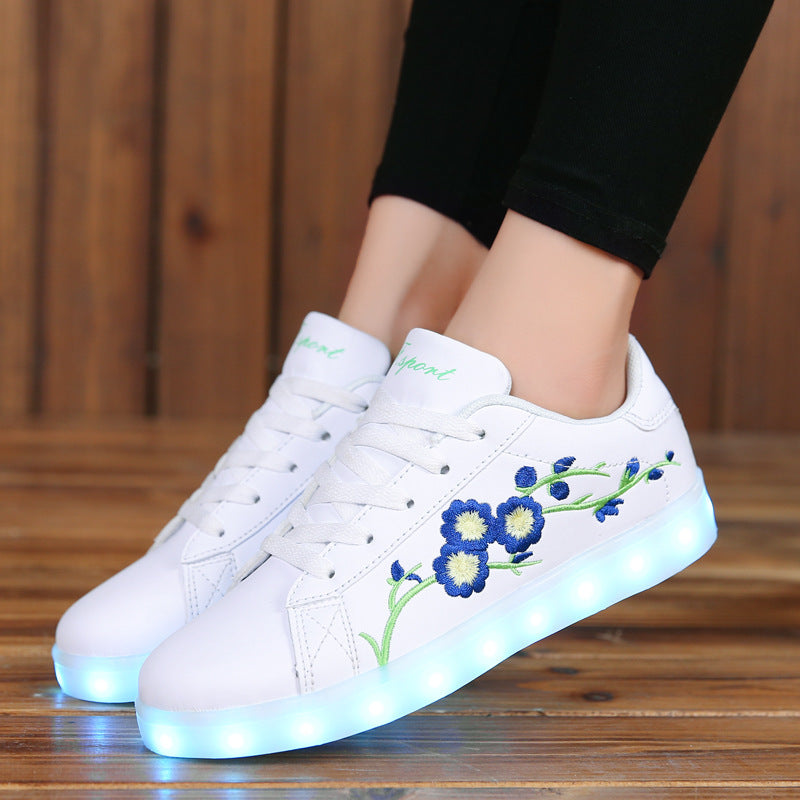 Ladies Sneakers White Blue Moon Colorways EU Sizes 34 To 40
