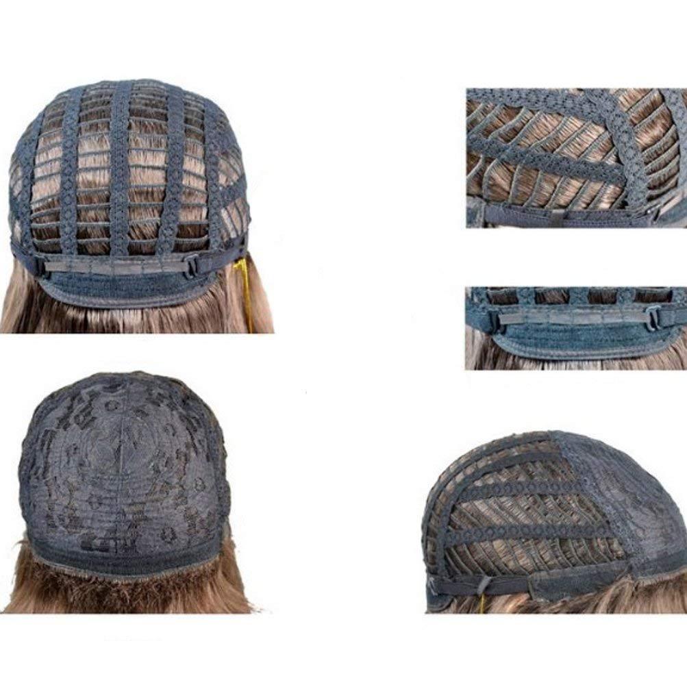 Half Length Curly Hair Wig Small Female Synthetic Fiber