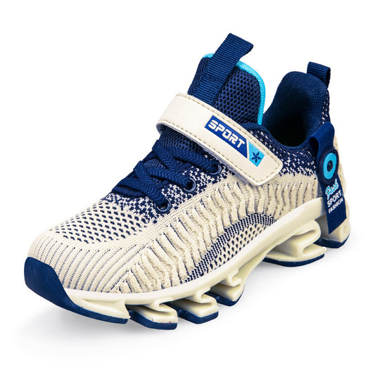 Breathable Mesh Upper Soft Soles Student Sneakers Summer