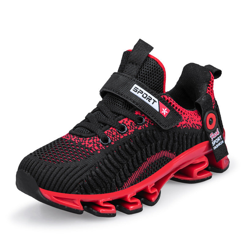 Breathable Mesh Upper Soft Soles Student Sneakers Summer