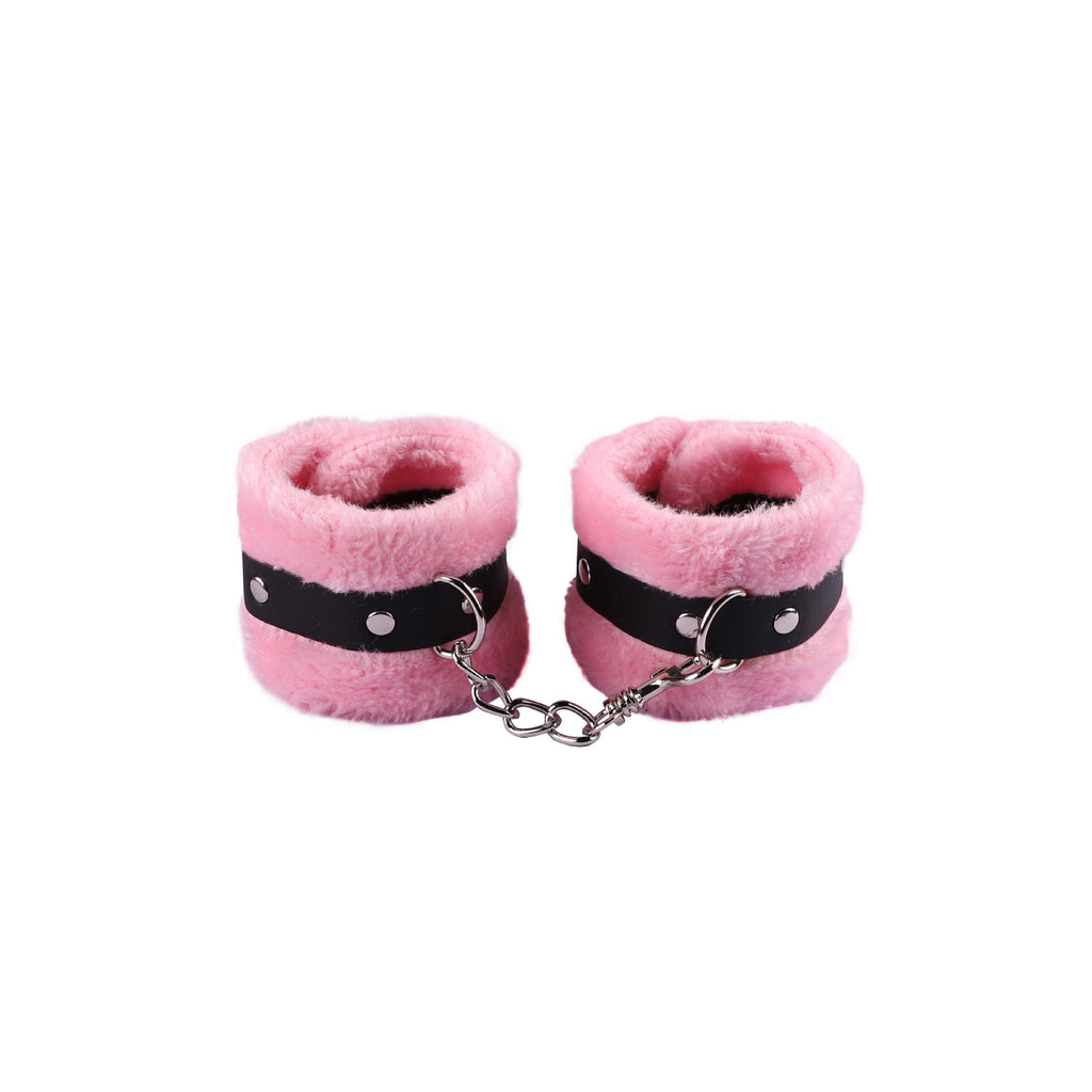 Couple's Product Plush Eye Mask Handcuffs