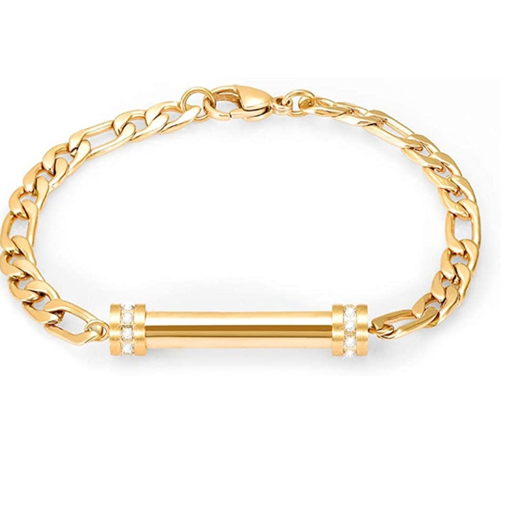 European And American Stainless Steel Bracelet To Commemorate Loved Ones