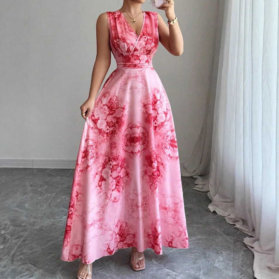 Waist-tight Slimming Overcoat Seaside Holiday Dress