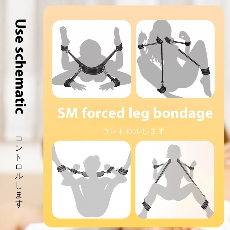 Leg Artifact Adult Couple Alternative Adjustable Punishment Teasing And Exciting Sexy Binding