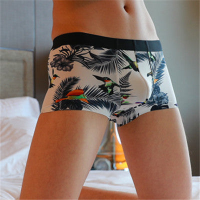 Breathable Nylon Mens Boxer Briefs Seamless Shaping Soft