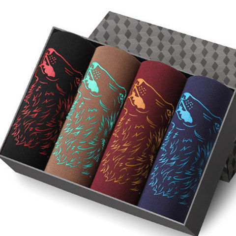 Loose Trendy Male Boxer Briefs Comfortable For Daily Wear