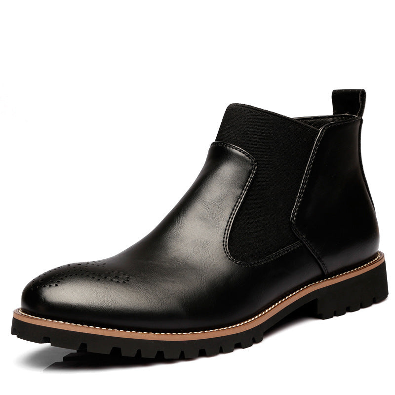 Brock Leather Boots For Men Martin Boots Elite Line