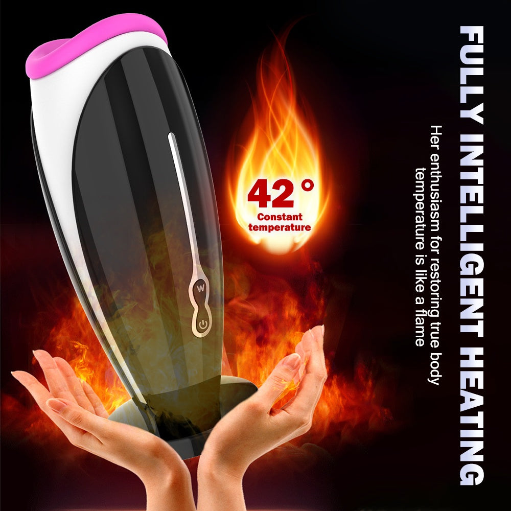 Male Masturbator- Penis- Pump- Male Sex- Toys For Men  Rotating Vibrating Sucking Licking Adult- Toys Mens