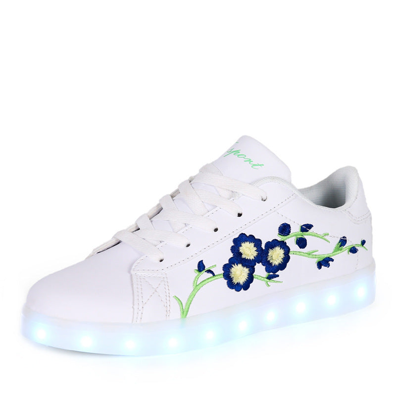 Ladies Sneakers White Blue Moon Colorways EU Sizes 34 To 40