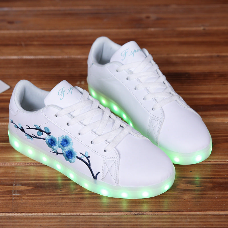 Ladies Sneakers White Blue Moon Colorways EU Sizes 34 To 40