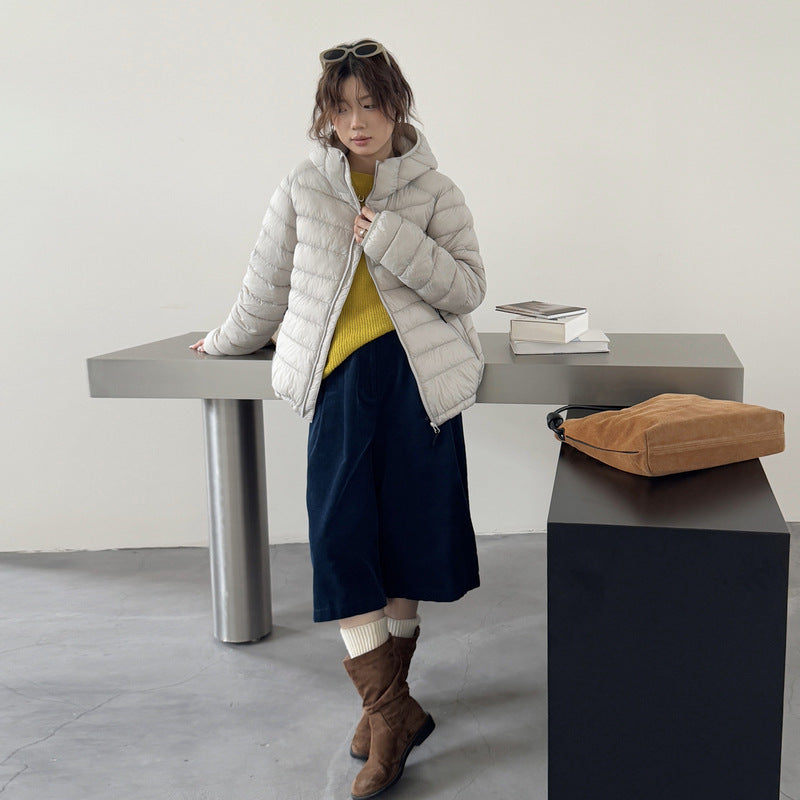 Outdoor Fashion Casual Hooded Cotton-padded Jacket