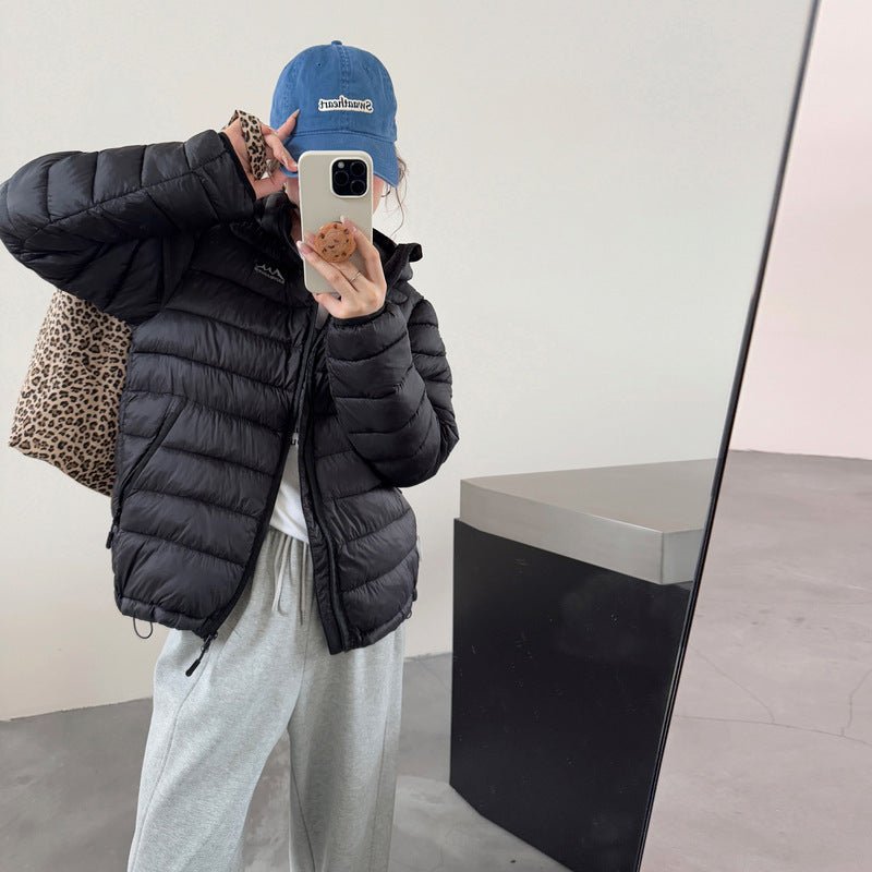 Outdoor Fashion Casual Hooded Cotton-padded Jacket