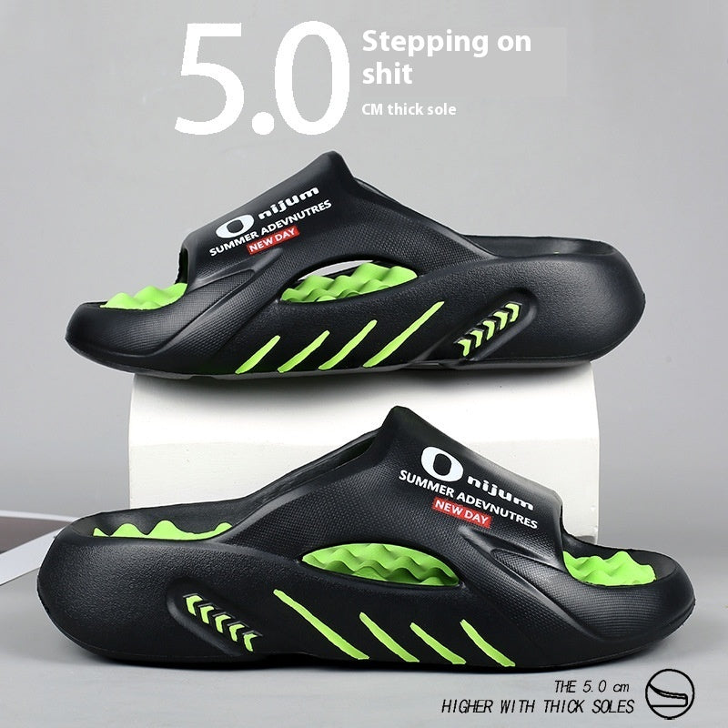 Plus Size Beach Sandals For Men EVA Upper Casual Summer New