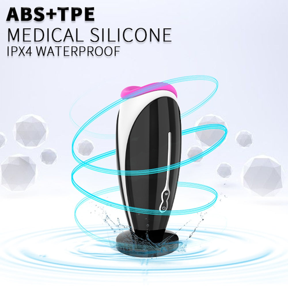 Male Masturbator- Penis- Pump- Male Sex- Toys For Men  Rotating Vibrating Sucking Licking Adult- Toys Mens