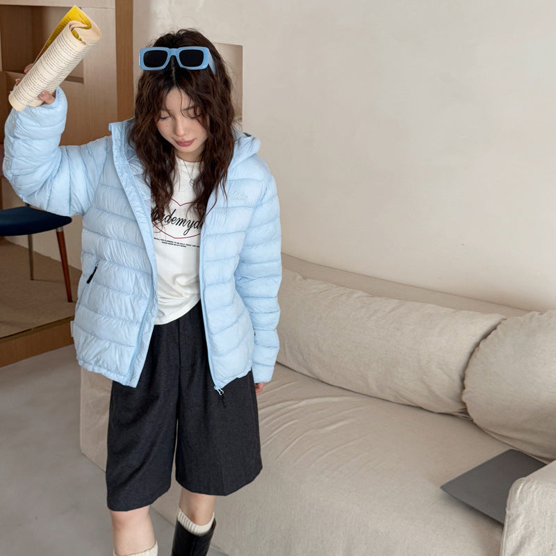 Outdoor Fashion Casual Hooded Cotton-padded Jacket