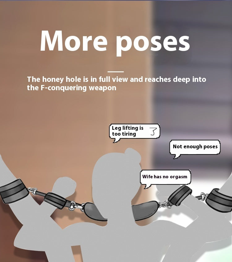 Leg Artifact Adult Couple Alternative Adjustable Punishment Teasing And Exciting Sexy Binding