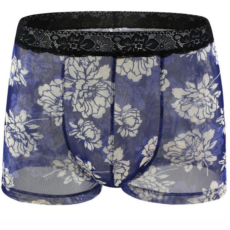 New Mens Lace Boxer Briefs Multicolor Pack Size M XL